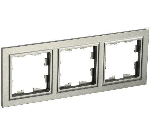 IEK BR-M32-K37 BRITE Рамка 3-мест. РУ-3-БрШ шамп. IEK BR-M32-K37 BRITE Рамка 3-мест. РУ-3-БрШ шамп.