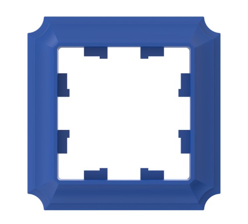ATLASDESIGN ANTIQUE 1-постовая рамка, АКВАМАРИН ATLASDESIGN ANTIQUE 1-постовая рамка, АКВАМАРИН