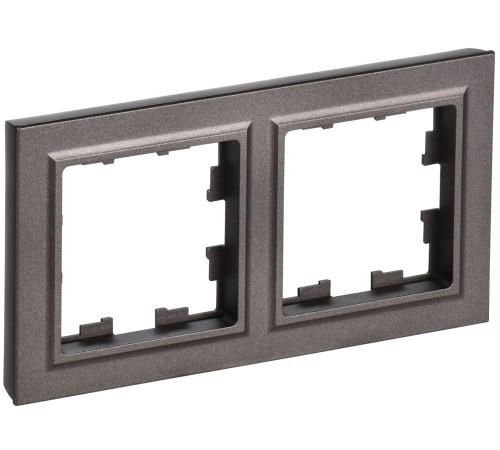 IEK BR-M22-K45 BRITE Рамка 2-мест. РУ-2-БрТБ бр. IEK BR-M22-K45 BRITE Рамка 2-мест. РУ-2-БрТБ бр.