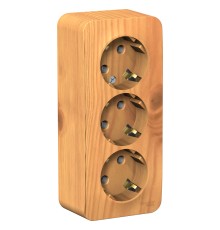 Systeme electric BLNRA010315 BLANCA О/У РОЗЕТКА 3-я с заземлением без шторок ИЗОЛ.ПЛ.,16А, 250В, ЯСЕНЬ