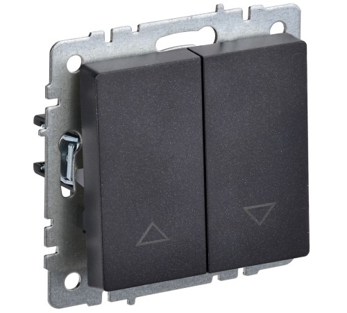 IEK BR-V15-0-10-K02 BRITE Выключ. жалюзи 10А ВС10-1-5-БрЧ черн. IEK BR-V15-0-10-K02 BRITE Выключ. жалюзи 10А ВС10-1-5-БрЧ черн.