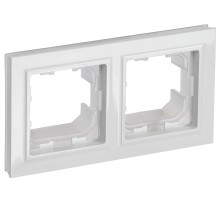 IEK BR-M22-44-K01 BRITE Рамка 2-мест. IP44 РУ-2-БрБ-44 бел.