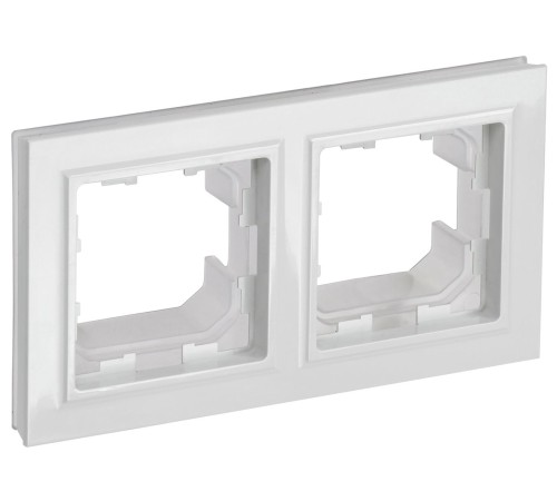 IEK BR-M22-44-K01 BRITE Рамка 2-мест. IP44 РУ-2-БрБ-44 бел. IEK BR-M22-44-K01 BRITE Рамка 2-мест. IP44 РУ-2-БрБ-44 бел.