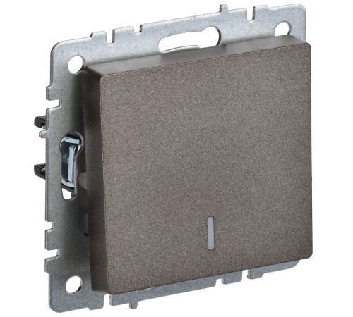 IEK BR-V10-1-10-K45 BRITE Выключ. 1-кл. с инд. 10А ВС10-1-1-БрТБ бр. IEK BR-V10-1-10-K45 BRITE Выключ. 1-кл. с инд. 10А ВС10-1-1-БрТБ бр.