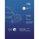Фонарь налобный аккум/3Вт+5ВтCOB/кол. линза/съемн Li-ion18650 1200mAh/USBшн typeC