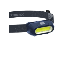 Фонарь налобный аккум/3ВтCOBLED/съемный Li-ion 18650 800mAh/ABS-пл/USB-шнур typeC