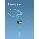Фонарь налобный аккум/3ВтCOBLED/съемный Li-ion 18650 800mAh/ABS-пл/USB-шнур typeC