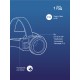 Фонарь налобный аккум/2ВтLED/Li-ion 14500 500mAh/ABS-пластик/USB-шнур type C