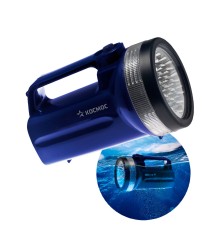 Фонарь ручной Космос синий лам.:светодиод. Dx4 (KOC860LED)