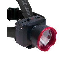 Фонарь налобный аккумуляторный, 1W, аккум. 4V 0,5Ah, 140Лм, 12 часов