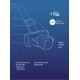 Фонарь налобный аккумуляторный , 3Вт XPE, 5Вт COB, 1200Mah LI-On, зар. Micro USB