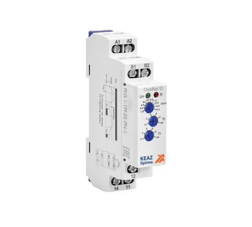 Реле контроля фаз OptiRel D PHS-1-1M-01-PN-1 повышенного или пониженного 1Ф 1СО