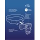 Фонарь налобный велосипедный аккумуляторный 10Вт LED/съемнLi-ion18650 1200mAh/алюминий/USBшнур,