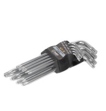 Набор ключей TORX КТ-9 (Т10-Т50) серия KBT-PROFESSIONAL