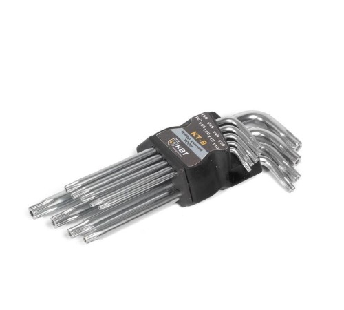 Набор ключей TORX КТ-9 (Т10-Т50) серия KBT-PROFESSIONAL Набор ключей TORX КТ-9 (Т10-Т50) серия KBT-PROFESSIONAL