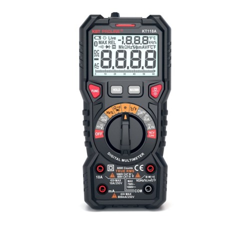 КВТ 79126 Мультиметр цифровой KT 118A PROLINE КВТ 79126 Мультиметр цифровой KT 118A PROLINE