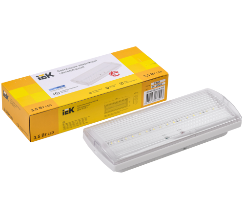Iek LDPA0-5030-1H-K01 Светильник аварийный ДПА 5030-1, NI-CD, пост.,1ч,IP20, IEK Iek LDPA0-5030-1H-K01 Светильник аварийный ДПА 5030-1, NI-CD, пост.,1ч,IP20, IEK