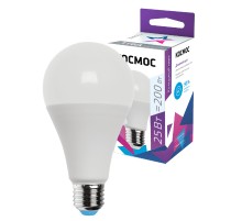 Лампа светодиодная LED 25Вт 220В E27 D65х130 6500К холодный A65
