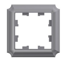 ATLASDESIGN ANTIQUE 1-постовая рамка, СТАЛЬ