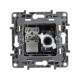Legrand 672352 Двойная розетка RJ11 + RJ45 - категория 5 - UTP - Etika - слоновая кость
