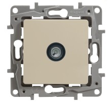 ETIKA Розетка TV оконечная, Сл.кость Legrand 672365