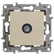ETIKA Розетка TV оконечная, Сл.кость Legrand 672365