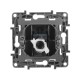 Информационная розетка RJ 45, категория 5e, UTP, Etika, антрацит Legrand 672641