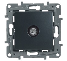 ETIKA Розетка TV Звезда, антрацит Legrand 672651