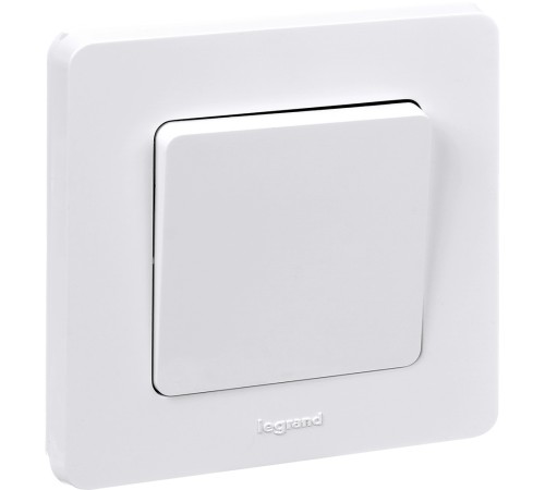 Legrand 673600 Выключатель одноклавишный - INSPIRIA - 10 AX - 250 В~ - белый Legrand 673600 Выключатель одноклавишный - INSPIRIA - 10 AX - 250 В~ - белый