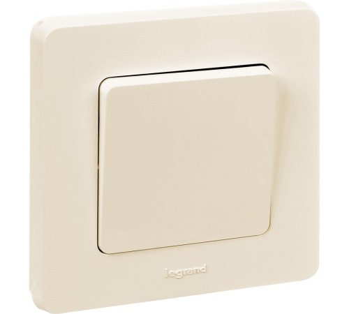 Legrand 673601 Выключатель одноклавишный - INSPIRIA - 10 AX - 250 В~ - слоновая кость