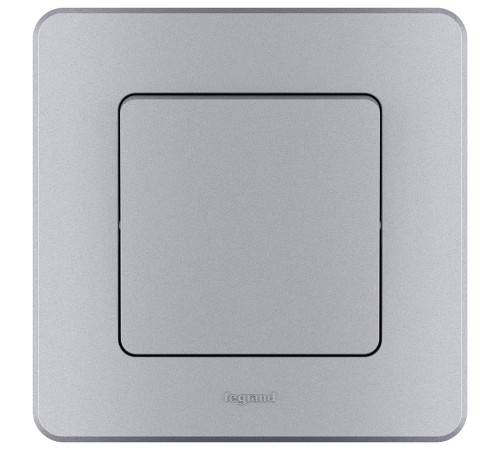 Legrand 673602 Выключатель одноклавишный - INSPIRIA - 10 AX - 250 В~ - алюминий Legrand 673602 Выключатель одноклавишный - INSPIRIA - 10 AX - 250 В~ - алюминий