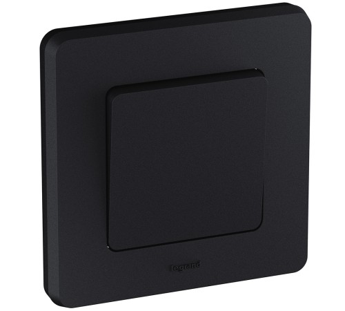 Legrand 673603 Выключатель одноклавишный - INSPIRIA - 10 AX - 250 В~ - антрацит Legrand 673603 Выключатель одноклавишный - INSPIRIA - 10 AX - 250 В~ - антрацит