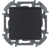 Legrand 673603 Выключатель одноклавишный - INSPIRIA - 10 AX - 250 В~ - антрацит