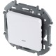 Legrand 673610 Выключатель одноклавишный с подсветкой/индикацией - INSPIRIA - 10 AX - 250 В~ - белый
