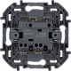 Legrand 673621 Выключатель двухклавишный - INSPIRIA - 10 AX - 250 В~ - слоновая кость