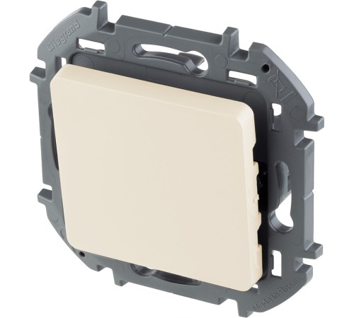 Legrand 673651 Переключатель одноклавишный - INSPIRIA - 10 AX - 250 В~ - слоновая кость
