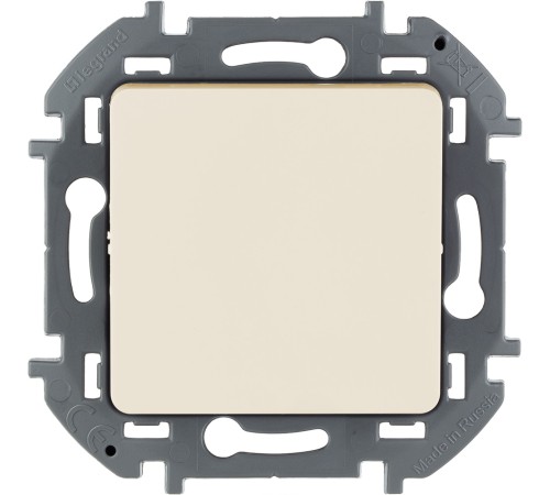 Legrand 673651 Переключатель одноклавишный - INSPIRIA - 10 AX - 250 В~ - слоновая кость