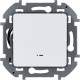 Legrand 673660 Переключатель одноклавишный с подсветкой/индикацией - INSPIRIA - 10 AX - 250 В~ - белый