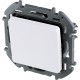 Legrand 673690 Переключатель без фиксации (кнопка) с Н.О./Н.З. контактом - INSPIRIA - 6 A - 250 В~ - белый