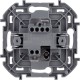 Legrand 673690 Переключатель без фиксации (кнопка) с Н.О./Н.З. контактом - INSPIRIA - 6 A - 250 В~ - белый