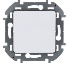 Legrand 673690 Переключатель без фиксации (кнопка) с Н.О./Н.З. контактом - INSPIRIA - 6 A - 250 В~ - белый