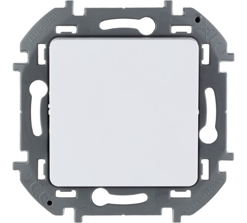 Legrand 673690 Переключатель без фиксации (кнопка) с Н.О./Н.З. контактом - INSPIRIA - 6 A - 250 В~ - белый