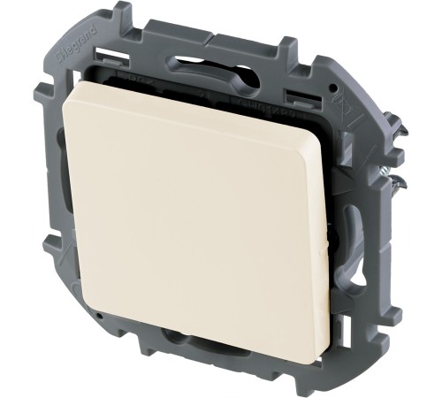 Legrand 673691 Переключатель без фиксации (кнопка) с Н.О./Н.З. контактом - INSPIRIA - 6 A - 250 В~ - слоновая кость Legrand 673691 Переключатель без фиксации (кнопка) с Н.О./Н.З. контактом - INSPIRIA - 6 A - 250 В~ - слоновая кость