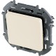 Legrand 673691 Переключатель без фиксации (кнопка) с Н.О./Н.З. контактом - INSPIRIA - 6 A - 250 В~ - слоновая кость