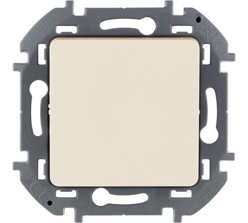 Legrand 673691 Переключатель без фиксации (кнопка) с Н.О./Н.З. контактом - INSPIRIA - 6 A - 250 В~ - слоновая кость Legrand 673691 Переключатель без фиксации (кнопка) с Н.О./Н.З. контактом - INSPIRIA - 6 A - 250 В~ - слоновая кость