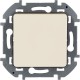 Legrand 673691 Переключатель без фиксации (кнопка) с Н.О./Н.З. контактом - INSPIRIA - 6 A - 250 В~ - слоновая кость