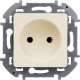Legrand 673711 Розетка 2К - 16 А - 250 В~ - INSPIRIA - слоновая кость