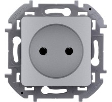 Legrand 673712 Розетка 2К - 16 А - 250 В~ - INSPIRIA - алюминий