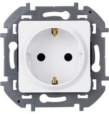 Legrand 673720 Розетка 2К+З - немецкий стандарт - 16 А - 250 В~ - INSPIRIA - белый