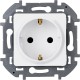 Legrand 673720 Розетка 2К+З - немецкий стандарт - 16 А - 250 В~ - INSPIRIA - белый
